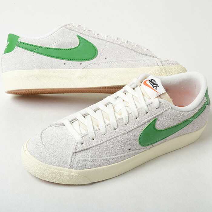 NIKE BLAZER LOW '77 PRM ナイキ ブレザー ロー プレミアム メンズ スニーカー ライトグレーグリーン hf3158-101