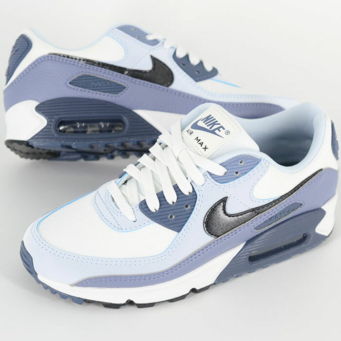 WMNS NIKE AIR MAX 90 ウィメンズ ナイキ エア湖マックス レディース スニーカー オール時期 白いこと青碧 hm8128-100
