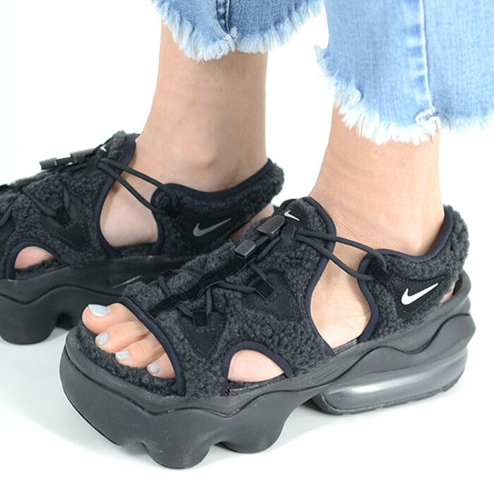 NIKE WMNS AIRMAX KOKO SANDAL WNTR NA ナイキ ウィメンズ エア マックス ココサンダル ウィンター レディース ブラック hv8558-002｜loopool