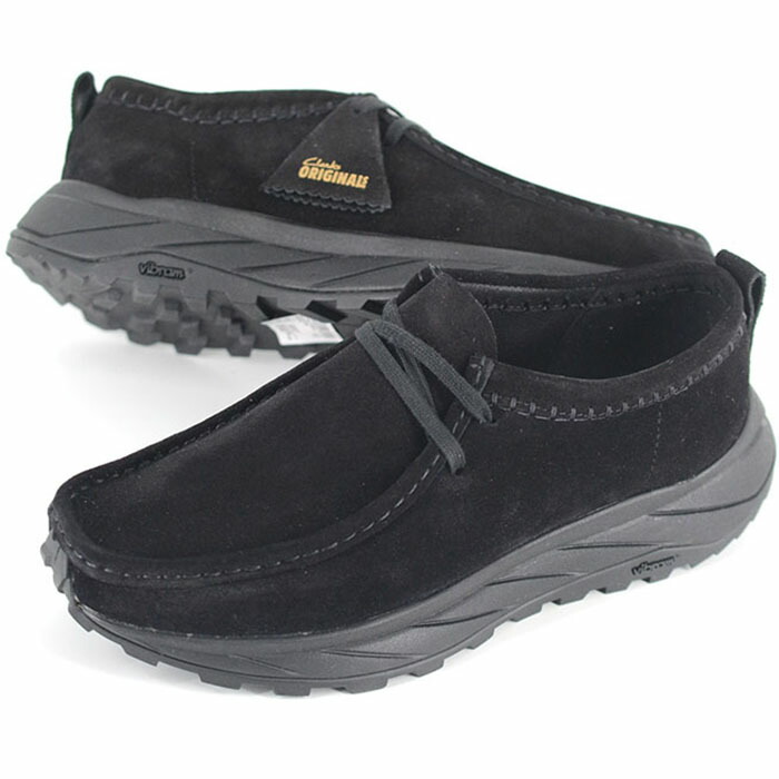 CLARKS ORIGINALS WALLA EDEN LO クラークス オリジナルス ワラビー エデン ロー メンズ シューズ ブラック 75680