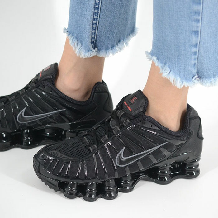 W NIKE SHOX TL ウィメンズ ナイキ ショックス レディース スニーカー ブラック ar3566-002