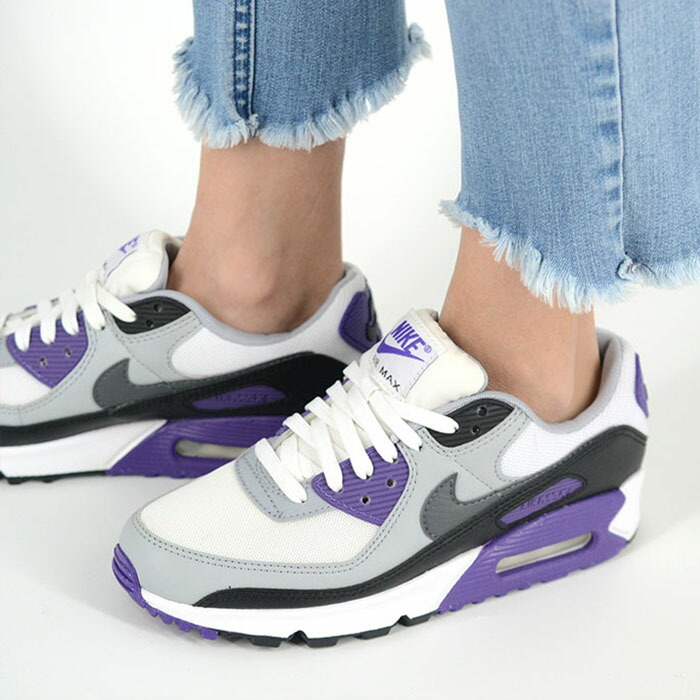 WMNS NIKE AIR MAX 90 ウィメンズ ナイキ エアマックス レディース スニーカー ホワイトグレー dh8010-110
