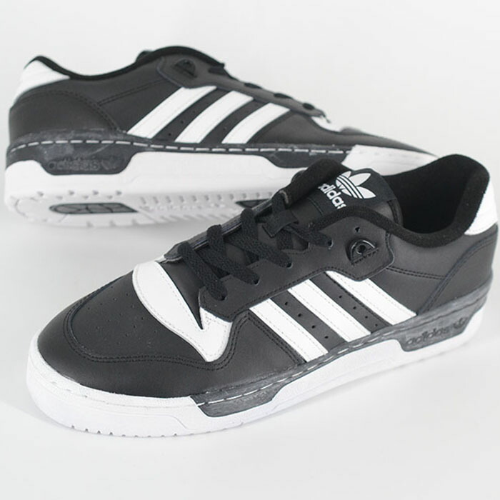 【訳あり】adidas RIVALRY LOW アディダス ライバルリー 置き目 レディース スニーカー 黒いこと fz6327w