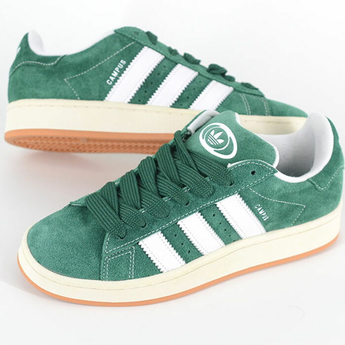 adidas CAMPUS 00s アディダス 校庭 メンズ スニーカー 緑であること白いこと h03472