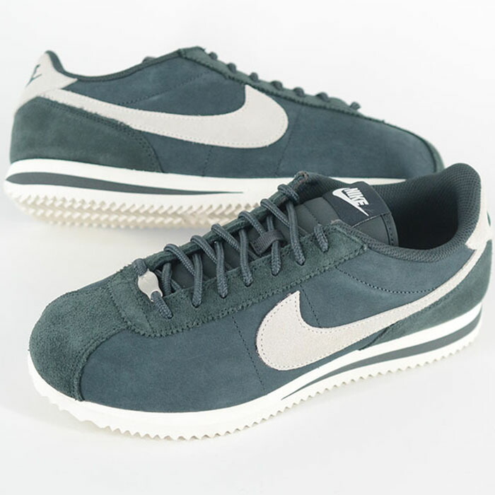 NIKE CORTEZ PRM ナイキ コルテッツ 割り増し金 メンズ スニーカー スエードクロス うす暗い緑であること hv4456-300