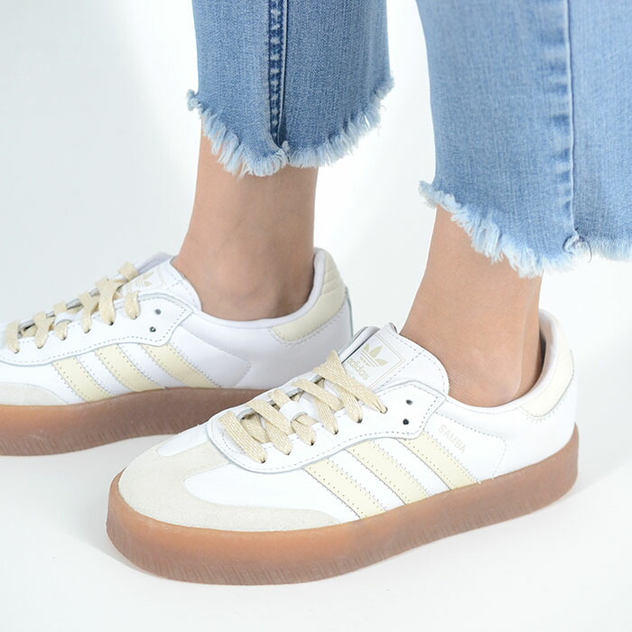 adidas SAMBAE W アディダス サンバ ウィメンズ レディース スニーカー ホワイトクリーム ie9107