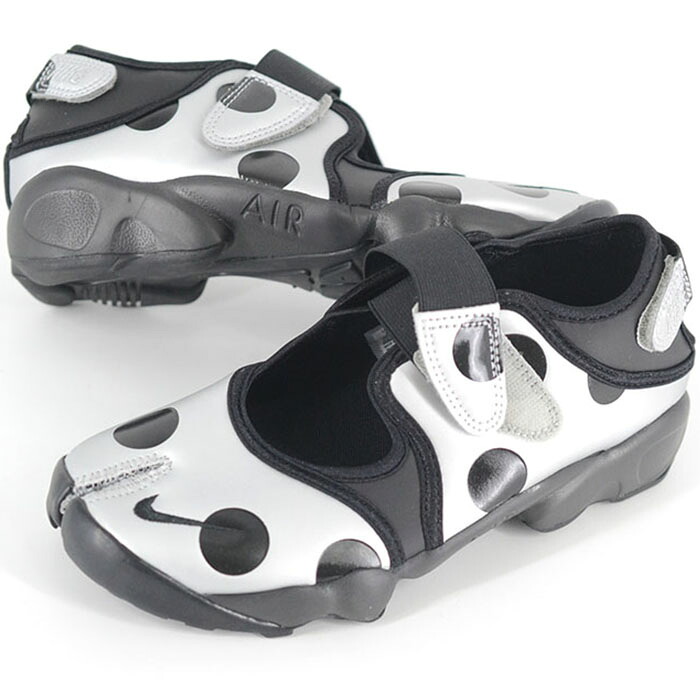 WMNS NIKE AIR RIFT ウィメンズ ナイキ 大気圏 昇降機 レディース スニーカー なめし革 しろがね色 ir1226-001