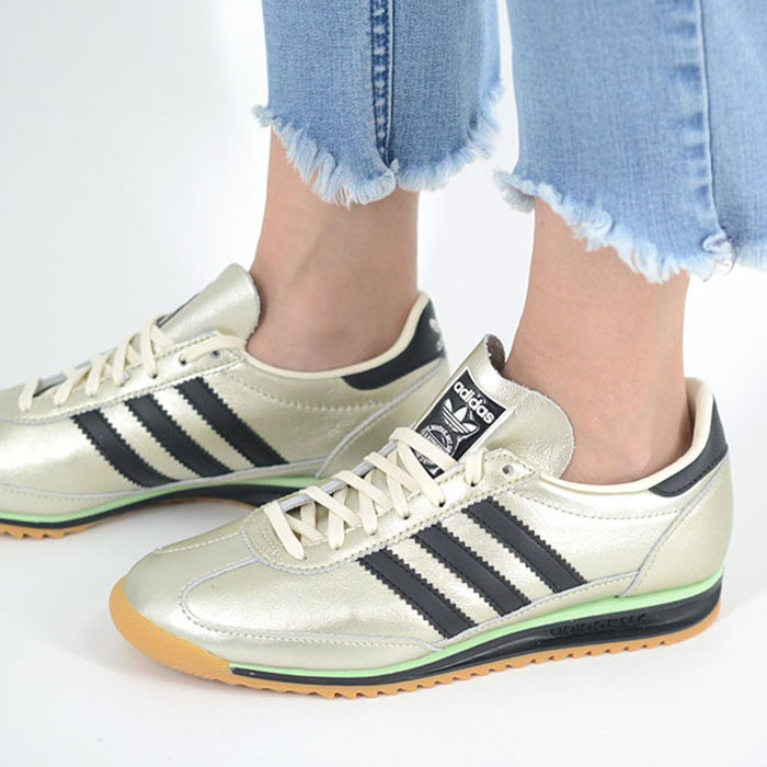 adidas SL 72 OG W アディダス エスエル ウィメンズ レディース スニーカー シャンパンゴールドブラック js3978|loopool