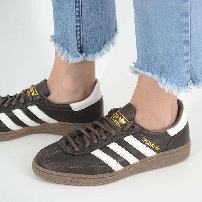 adidas HANDBALL SPEZIAL アディダス ハンドボール スペツィアル レディース スニーカー ブラウン ki8581｜loopool