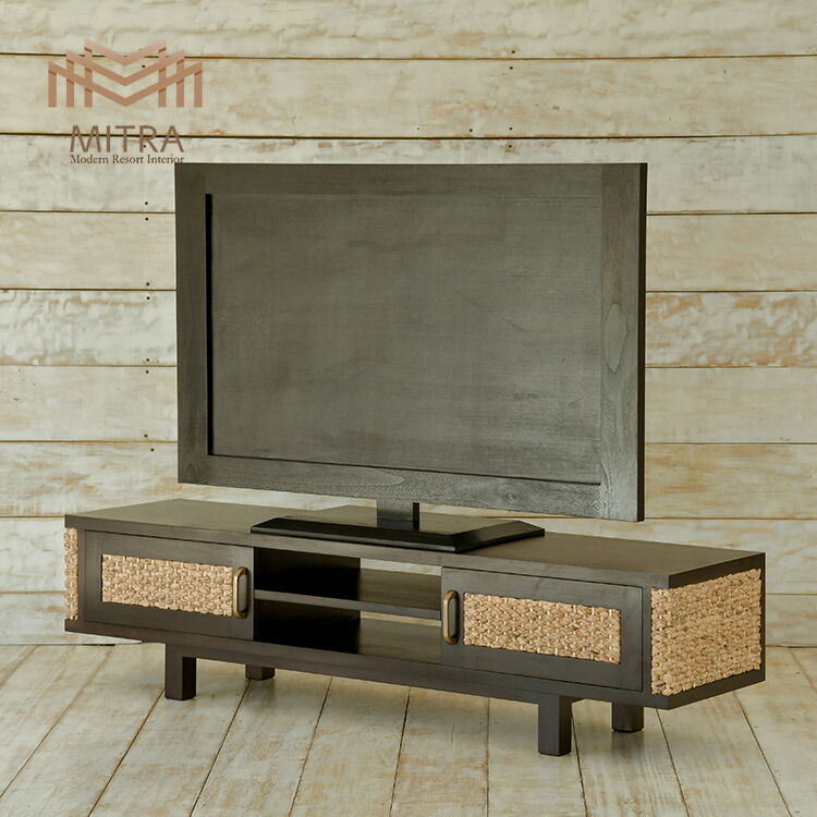 楽天市場】【5%オフクーポン解禁】ウォーターヒヤシンス テレビボード