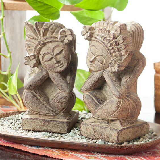 楽天市場】【最大7%OFFクーポン】卓上ストーンガネーシャオブジェ バリ