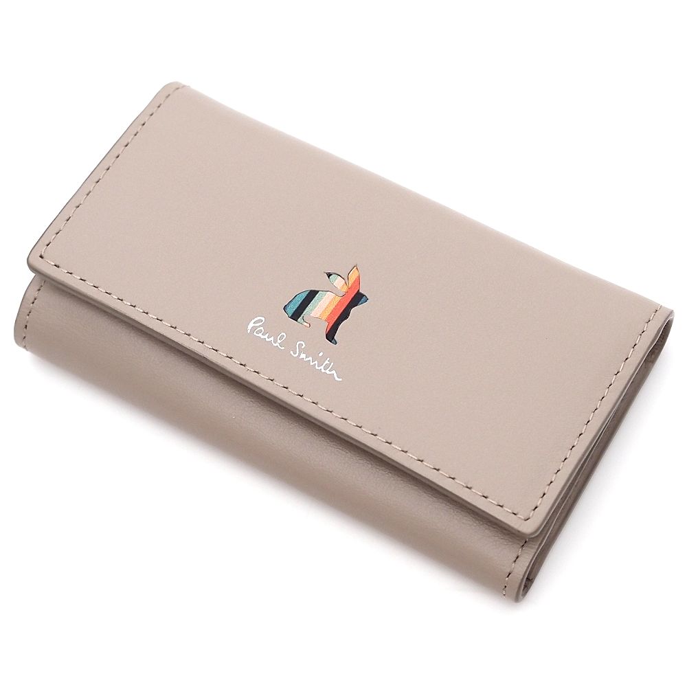 【新品未使用】Paul Smith ウサギ　レザーキーケース　マルチカラー　鍵 楽天市場】Paul Smith ポールスミスキーリング付き5連キーケース