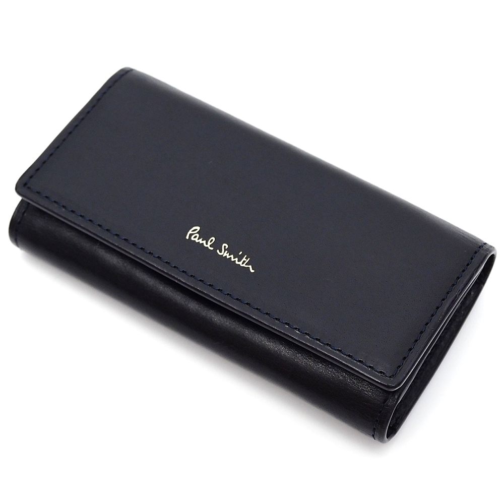 未使用品級✨ポールスミス　キーケース ケース　サフィアーノレザー　黒 楽天市場】【新品未使用品】Paul Smith ポール スミス ポール