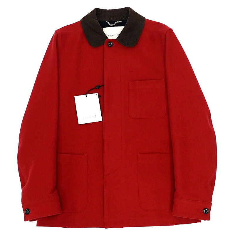 未当てはめる品 MACKINTOSH COOKNEY ミリタリーカバーオール 【大きさ：36】 赤いこと 上衣 マッキントッシュ メンズ 5WHC/F0686S/KUN14/HM/SYM