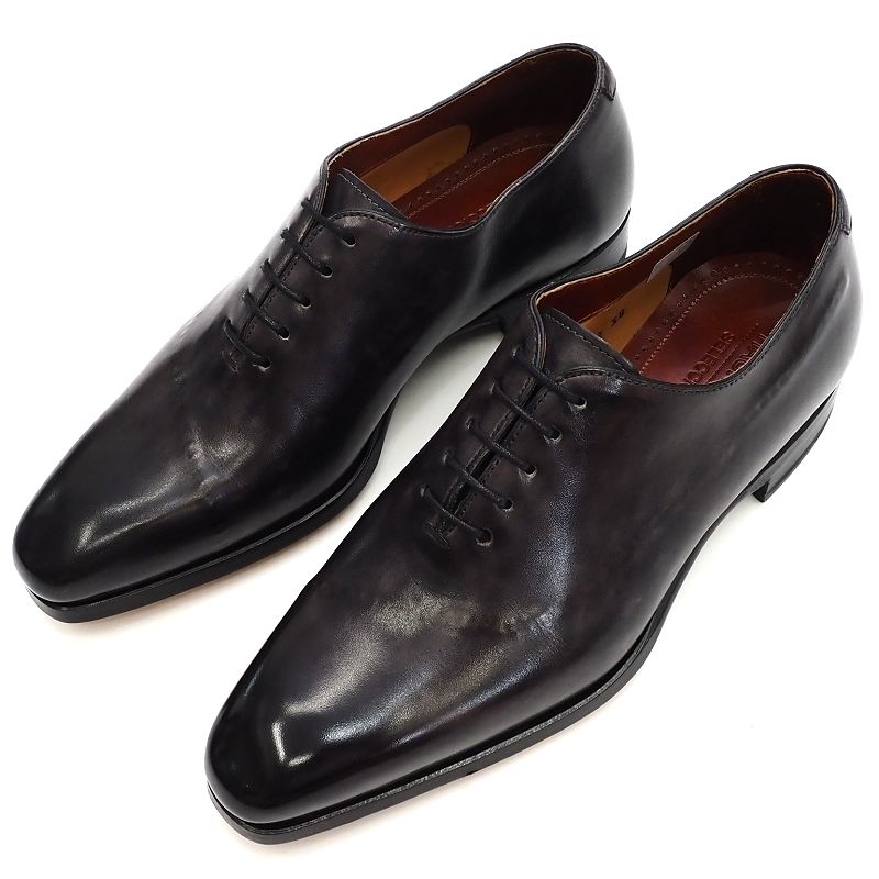 楽天市場】未使用品 MAGNANNI レザーシューズ 革靴 【サイズ：39