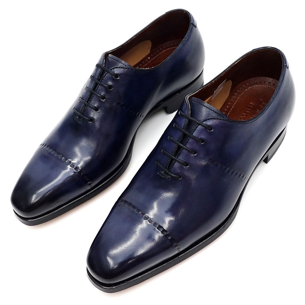 楽天市場】未使用品 MAGNANNI SELECCION ダブルモンクストラップ 革靴