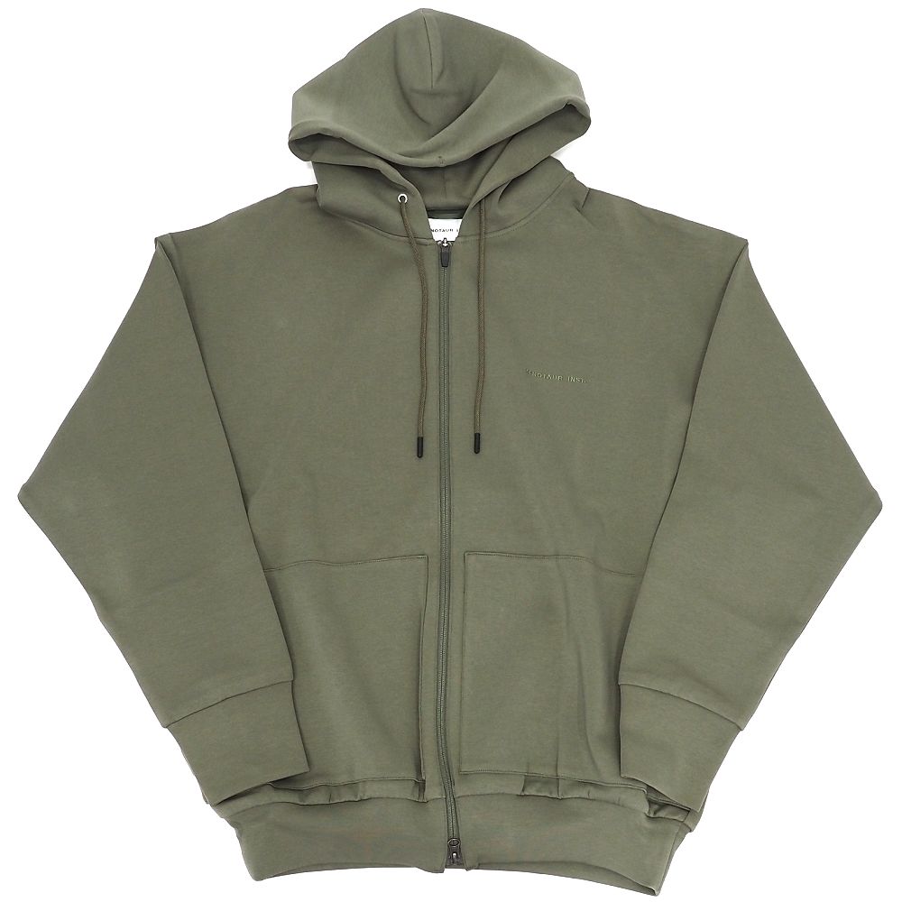 未使用品 25SS MINOTAUR INST. COTTON AIR ZIP HOOD パーカー 【サイズ：L】 カーキ ミノトール インスト メンズ 5B3/K06109/KOV07/LP/RR/SYM