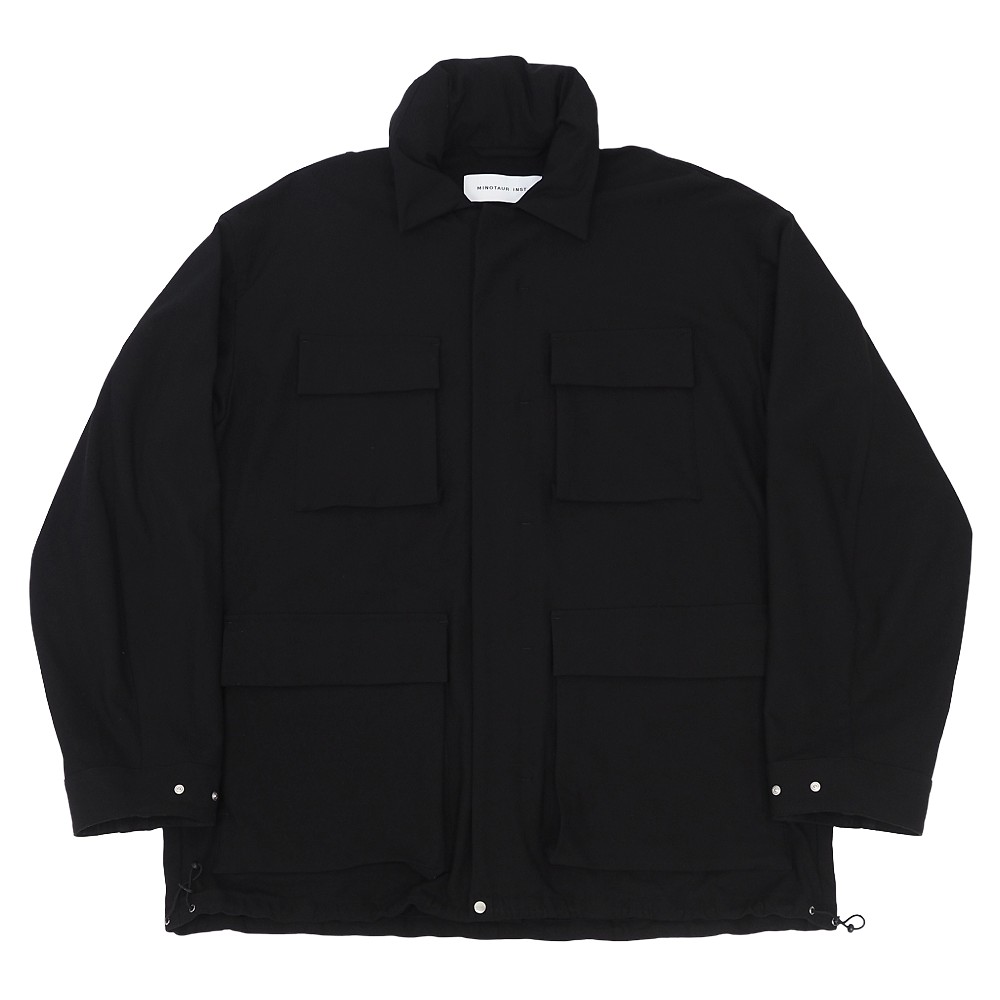 美品 MINOTAUR INST. ARMY JACKET 上衣 【大きさ：L】 黒いこと ミノトール メンズ 5WHB/D07310/LAY04/HM/RR/SYM
