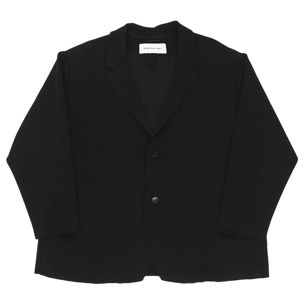 超美品 MINOTAUR INST. TECH KNIT JACKET 上衣 【大きさ：M/L】 黒いこと ミノトール インスト メンズ 5WHA/D07593/LAY08/HM/RR/SYM