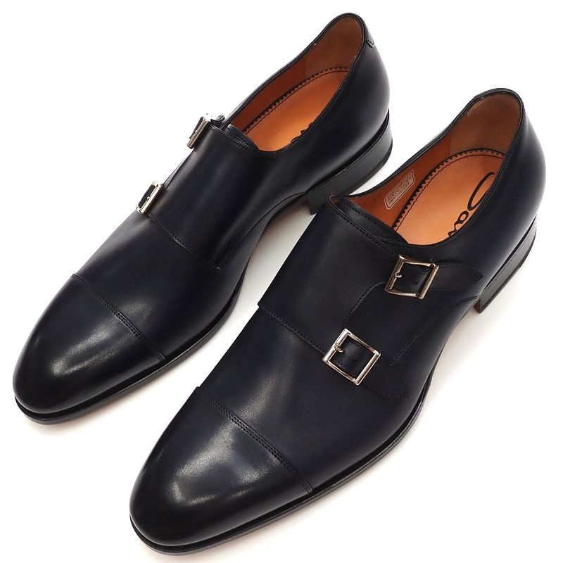 楽天市場】新品 Santoni ストレートチップ レザーシューズ 【サイズ：9