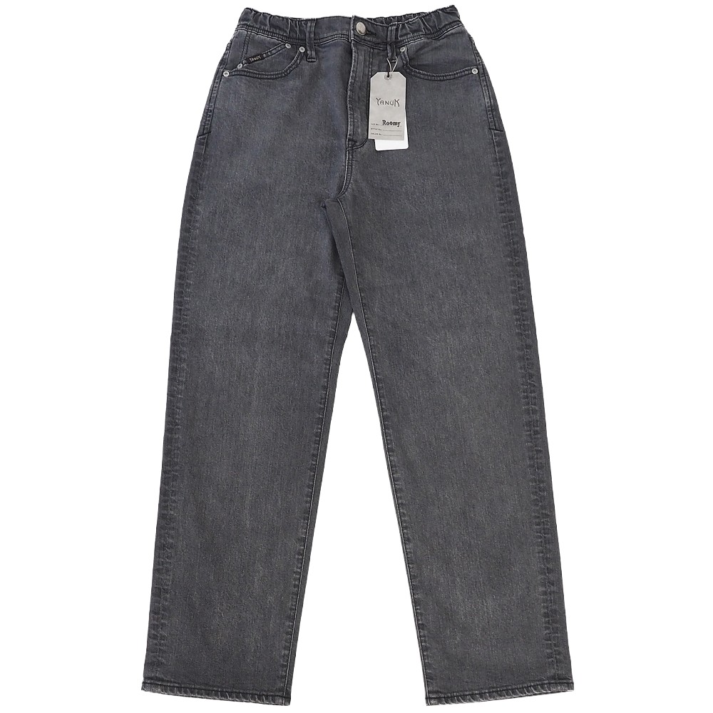 新品 YANUK Roomy 広広とした引っ切り無い ジーンズ ズボン下 【大きさ：M】 薄墨色 通貨価値34100円 57251014 ヤヌーク メンズ 7C1/D07584/LAY02/HM/RR/SYM