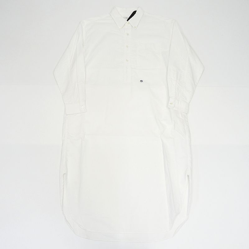 楽天市場】新品 24FW nanamica Button Down Wind Shirt Dress シャツ 
