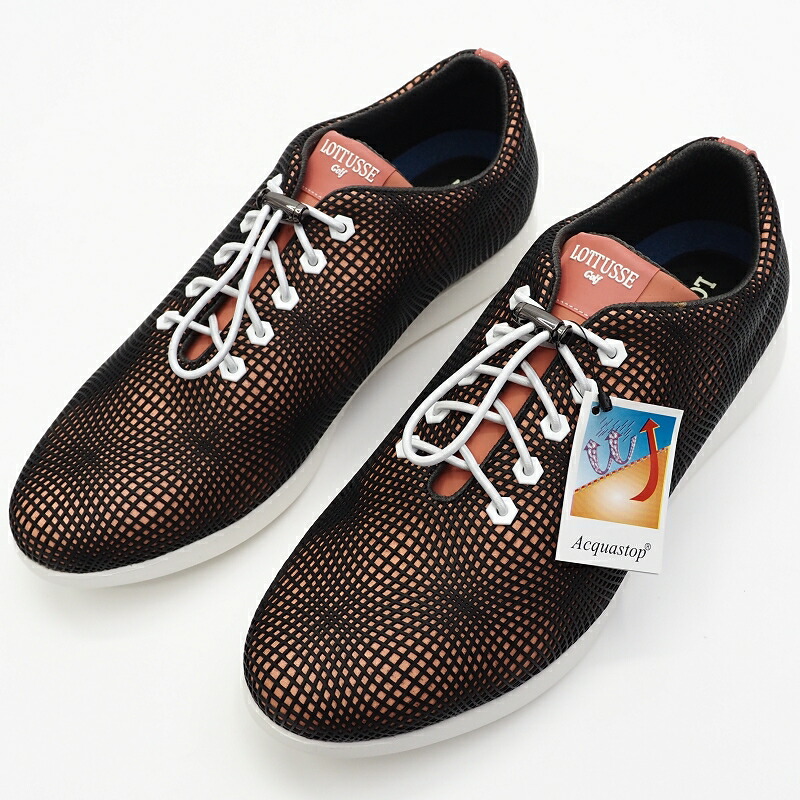 L05264 未使用品 LOTTUSSE Golf ゴルフシューズ スパイクレス