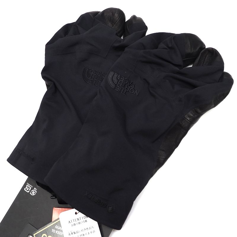 新品 THE NORTH FACE ゴアテックス シェルグローブ 手袋 【サイズ：S】 ブラック NN61900 MT SHORT SHELL  GLOVE GORE-TEX レザー ノースフェイス メンズ 5P3/K0467S/HOVE04/SYM/HM | LOOPSTYLE