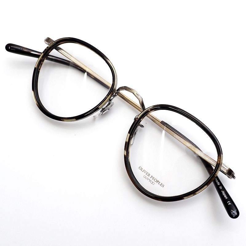 【手元在庫】OLIVER PEOPLES OV5469 1011 REILAND メガネ Oliver Reiland Eyeglasses in Brushed Silver/Raintree | Oliver®