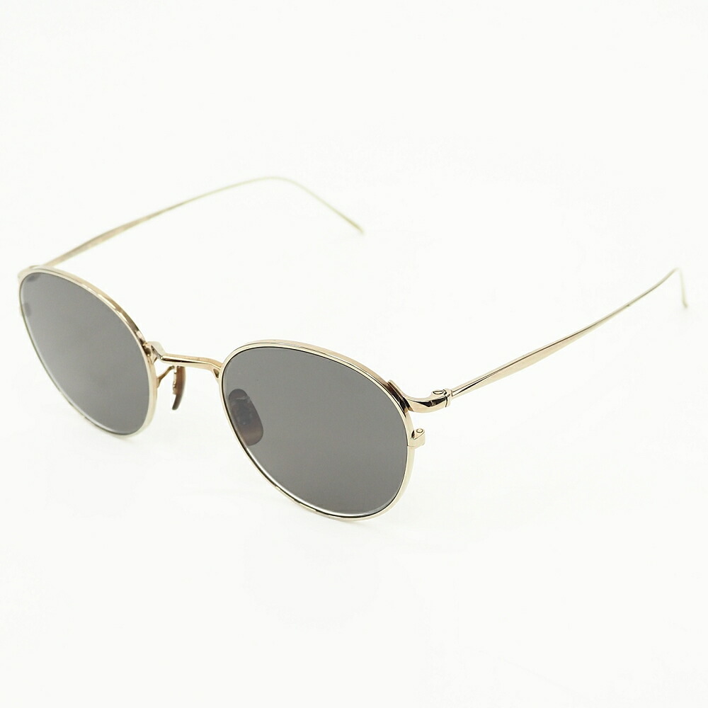 未当て嵌める品 OLIVER PEOPLES G.PONTI-4 黒眼鏡 【大きさ：48□22-145】 ゴールド OV1311ST 5035R5 チタニウム オリバーピープルズ メンズ レディース 5WL/J06431/KCT27/LP/RR/