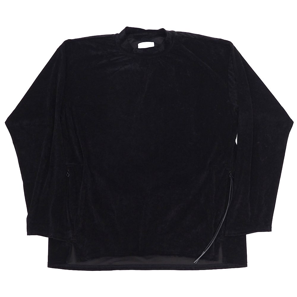 新品　ONEGRAVITYワングラビティ　ベロア長袖Ｔシャツ　ブラックＭ 楽天市場】新品 onegravity ベロア シャツ 【サイズ：M】 ブラック