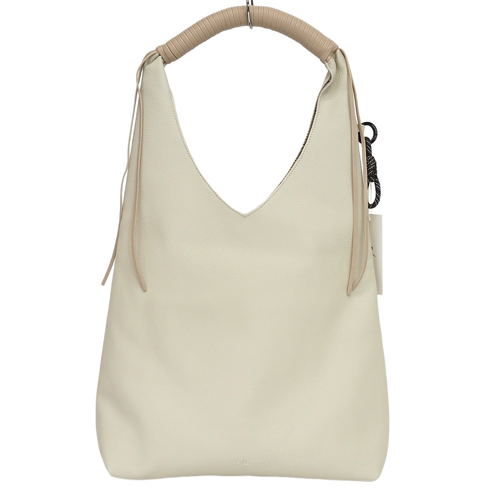 未当て嵌める品 F/CE. TECH LEATHER WRAPPING HANDLE TOTE トートバッグ 象牙色 FEL32252B0005 エフシーイー レディース 5MLB/E07279D/LAY26/HM/RR/SYM