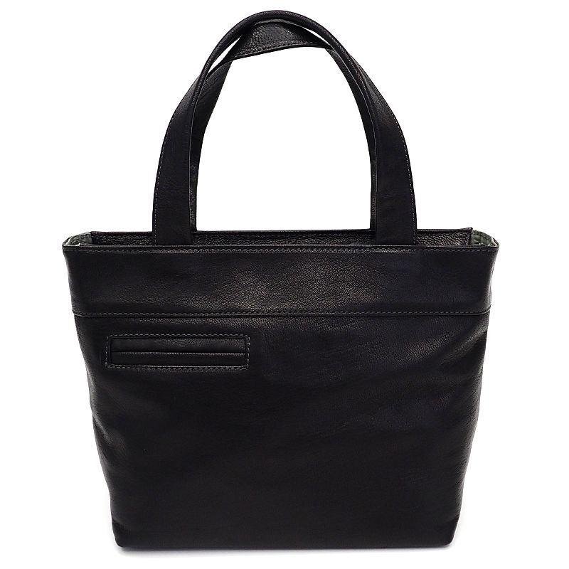 楽天市場】新品 HERGOPOCH キルティング レザートートバッグ ブラック