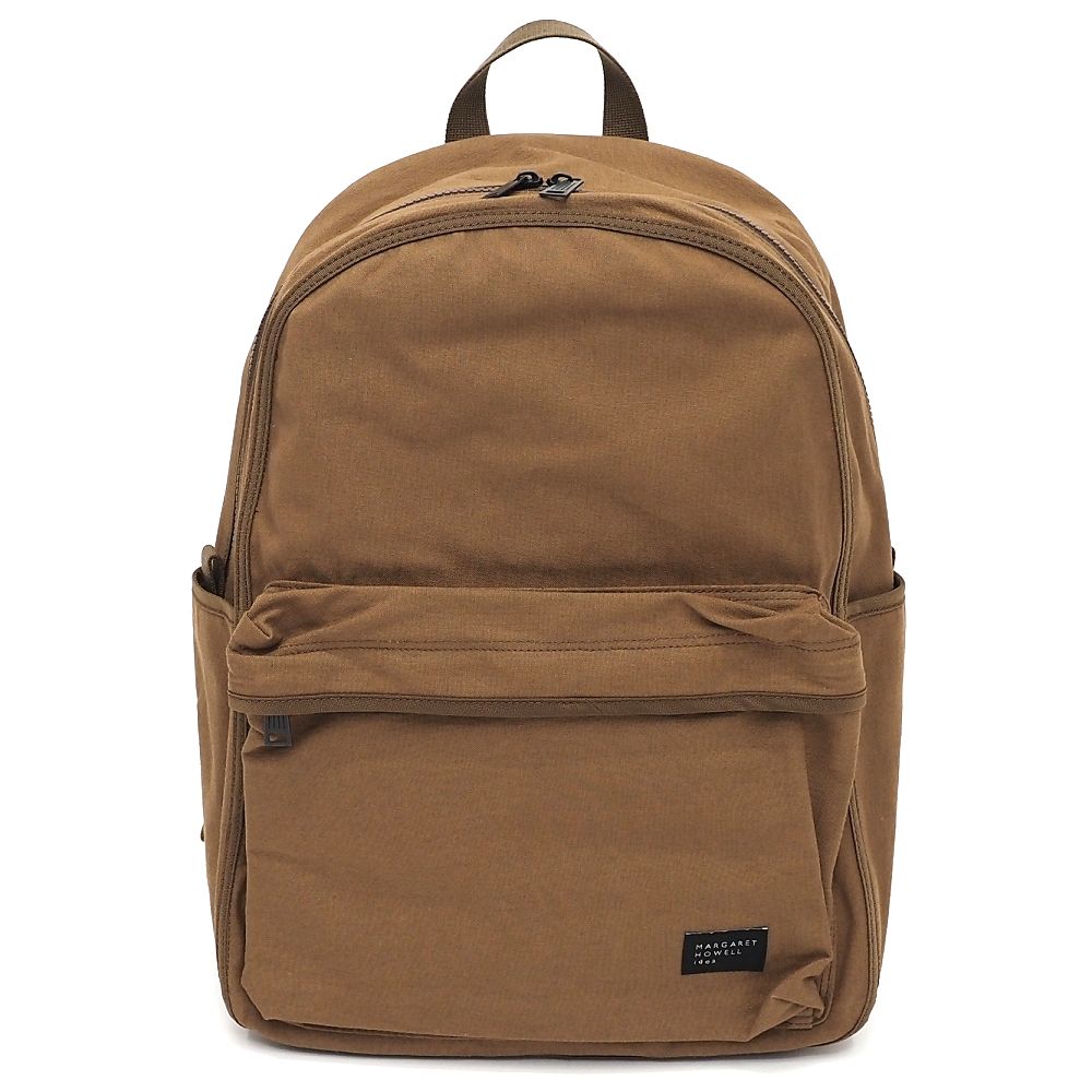 新品 MARGARET HOWELL idea キャンパー バックパック リュックサック ブラウン MHMH4DR1 日本製 マーガレットハウエル メンズ 5RS/K06476/KEC08/LP/RR/SYM｜LOOPSTYLE