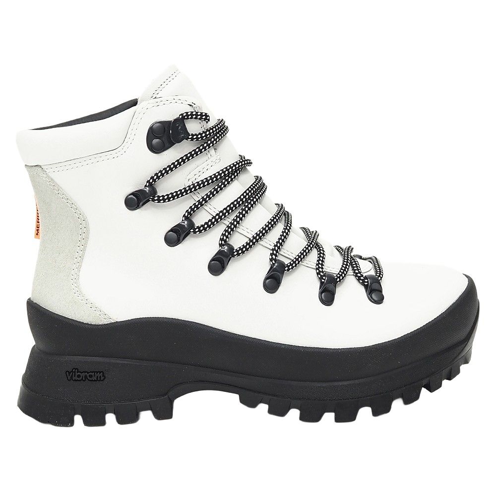 新品 MERRELL BRISTOL MID なめし革ブーツ 【大きさ：USA 7.5(24.5糎)】 白いこと 通貨価値35200円 J068060 Vibram心魂 撥水 メレル レディース 5RS/C07324/LPR08/