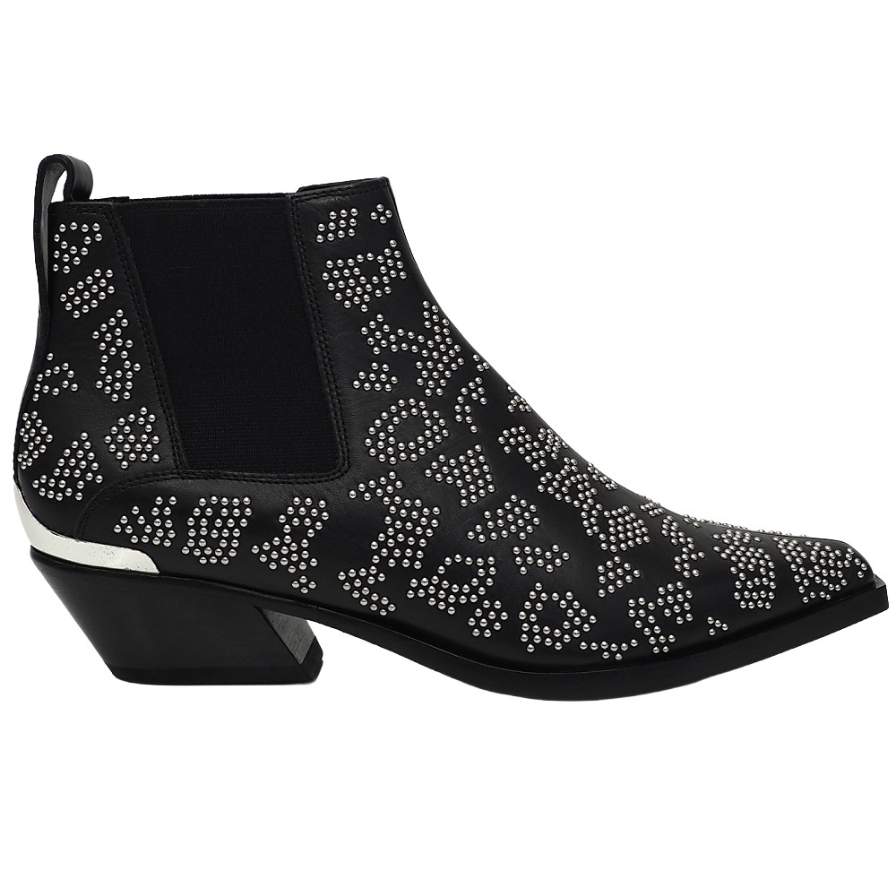 未使用品 rag&bone WESTIN BOOT-NM スタッズ レザーブーツ 【サイズ：36.5】 ブラック サイドゴア ラグアンドボーン レディース 4L/A07274/LAN24/LP/RR/SYM｜LOOPSTYLE