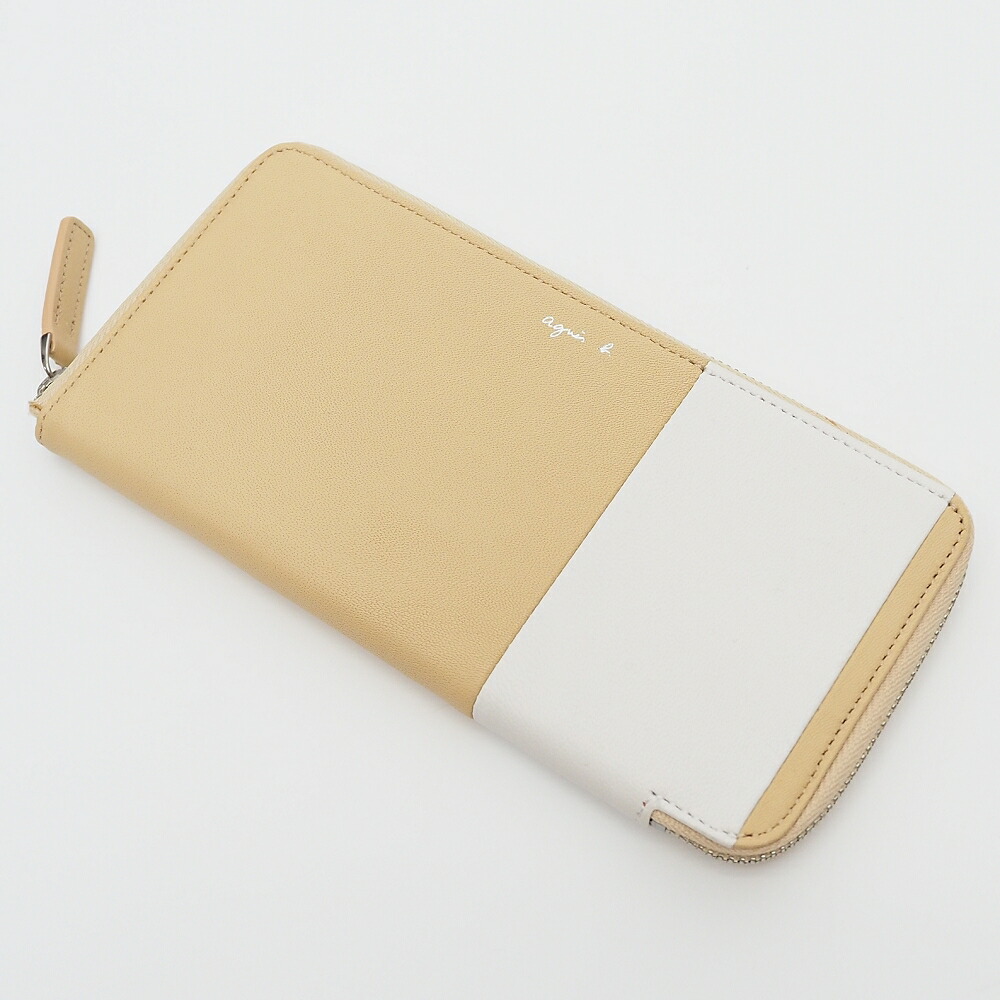 牛革 アニエスべー 濃紺 2トーン 長財布 レザー 楽天市場】アニエスベー 長財布 財布 レディース ブランド agnes