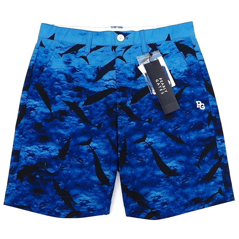 楽天市場】新品 PEARLY GATES ショートパンツ 【サイズ：3】 ブルー