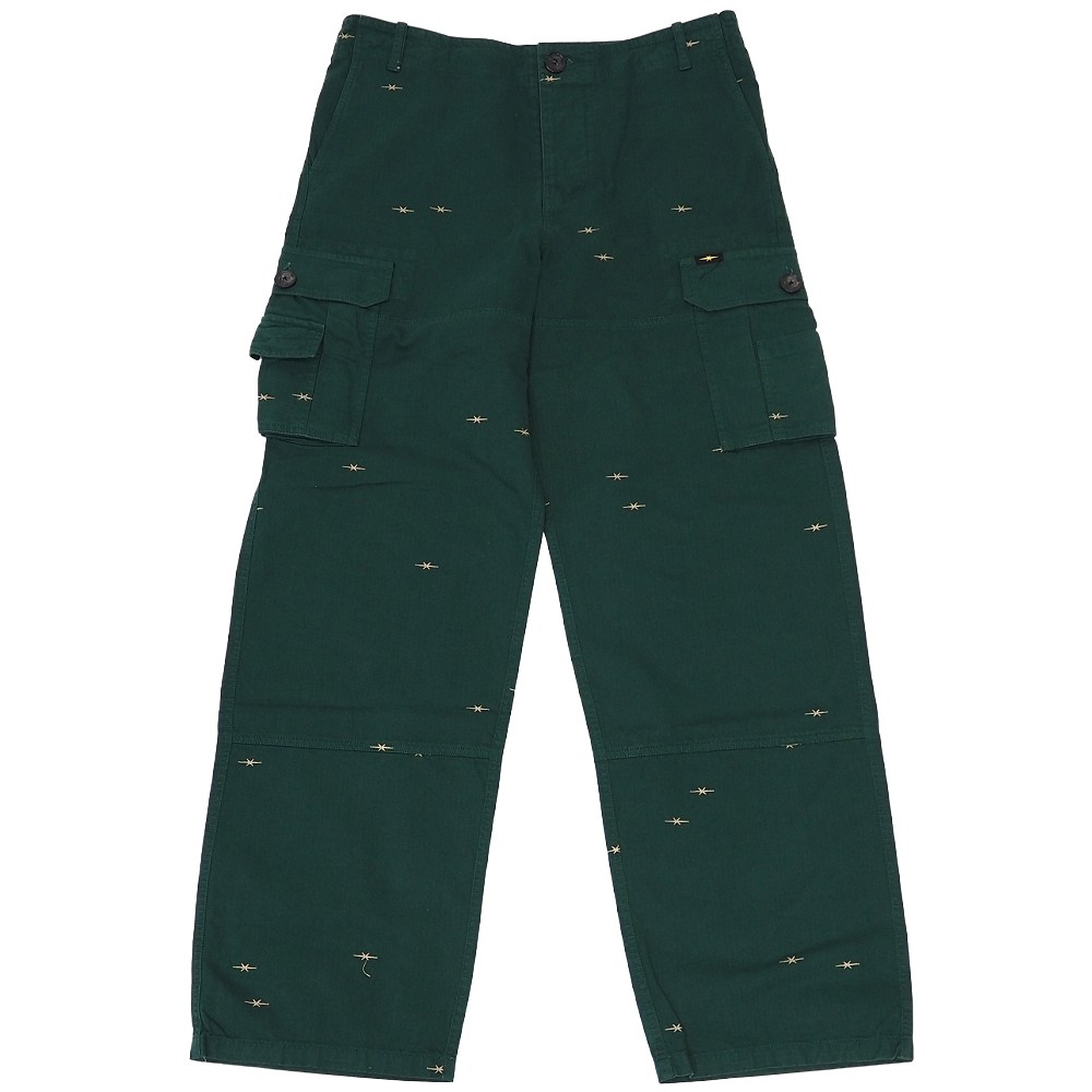 新品 PHIPPS HERRINGBONE CHINO STAR LOGO CARGO PANTS カーゴパンツ 【大きさ：32】 緑であること 通貨価値89100円 ポルトガル共和国製 フィップス メンズ 5GHD2/E07292/LAY25/HM/RR/SYM