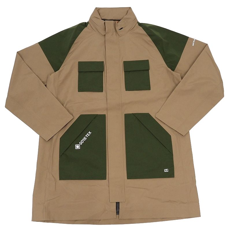 楽天市場】新品 MERRELL GORE-TEX CARGO POCKET ゴアテックス コート