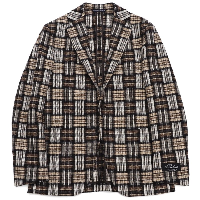 楽天市場】新品 Belvest JACKET IN THE BOX ウール ジャケット