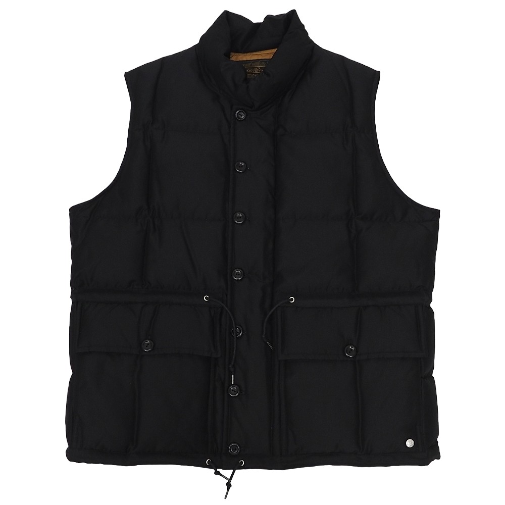 新品 Eddie Bauer Black Tag Collection Kara Koram Vest ダウンベスト 【サイズ:L】 ブラック 定価99000円 EB0102-M1004 カラコルム エディーバウアー ブラックタグコレクション 5WHC/L0690S/KEC13/HM/RR/SYM|LOOPSTYLE