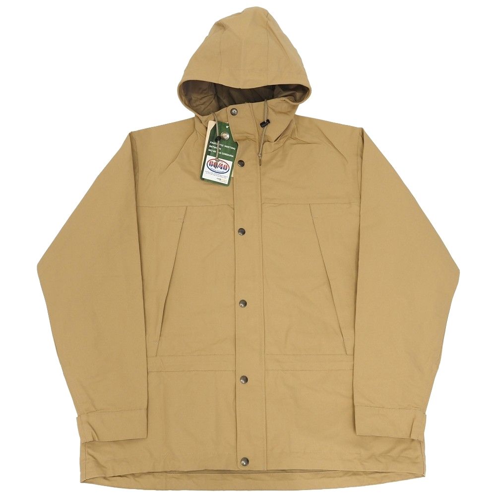 新品 25FW SIERRA DESIGNS EXCURSION JACKET 上衣 【大きさ：JPN L】 ヴィンテージタン 632012 60/40差し交わす 牟礼パーカー 日本製 シエラデザインズ メンズ 4WHC/C07108/LAR11/HM/RR