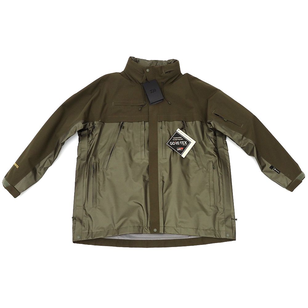 新品 DAIWA PIER39 GORE-TEX TECH TACTICAL JACKET ゴアテックス ジャケット 【サイズ:M】 オリーブ 定価148500円 BJ-10024W ダイワピアサーティンナイン メンズ 5GHB/E06379/KEP06/HM/SYM/LP/RR|LOOPSTYLE