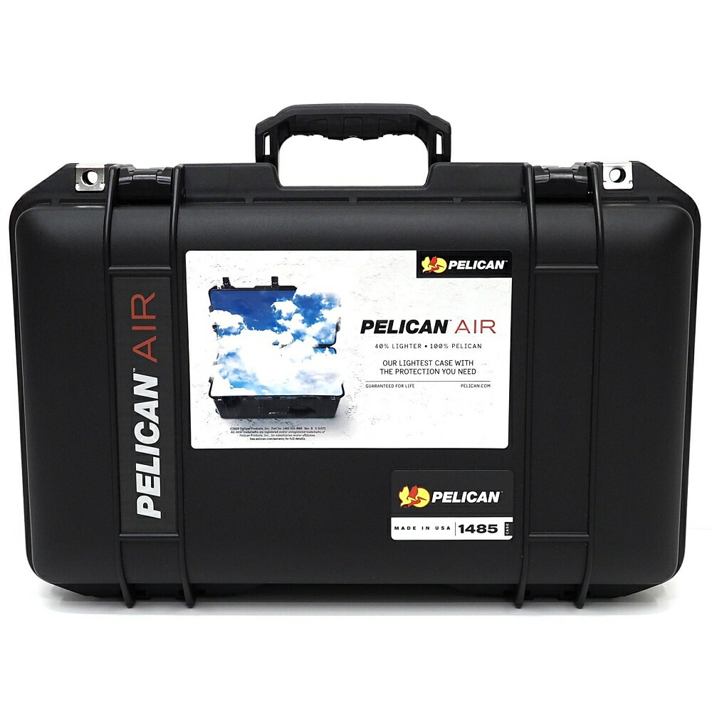 未使用品 PELICAN 1485 エアケース ブラック アメリカ製 ペリカン メンズ 5L/F07144/LUN12/|LOOPSTYLE