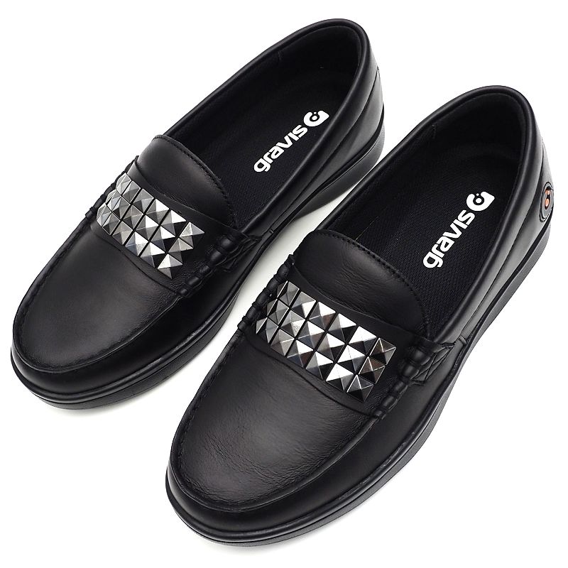 楽天市場】新品 gravis ODJICK STUDS スタッズ ローファー 【サイズ