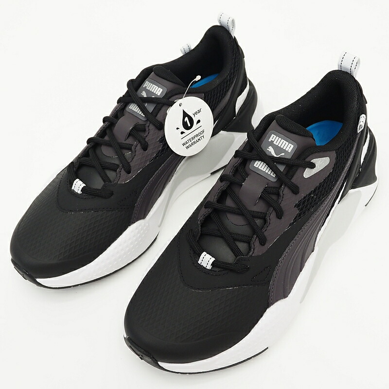 E06829 新品 PUMA GOLF GS-X Efekt ：UK7 PUMA Golf Shoes - GS-X Efekt - White - Grey - Red SS25