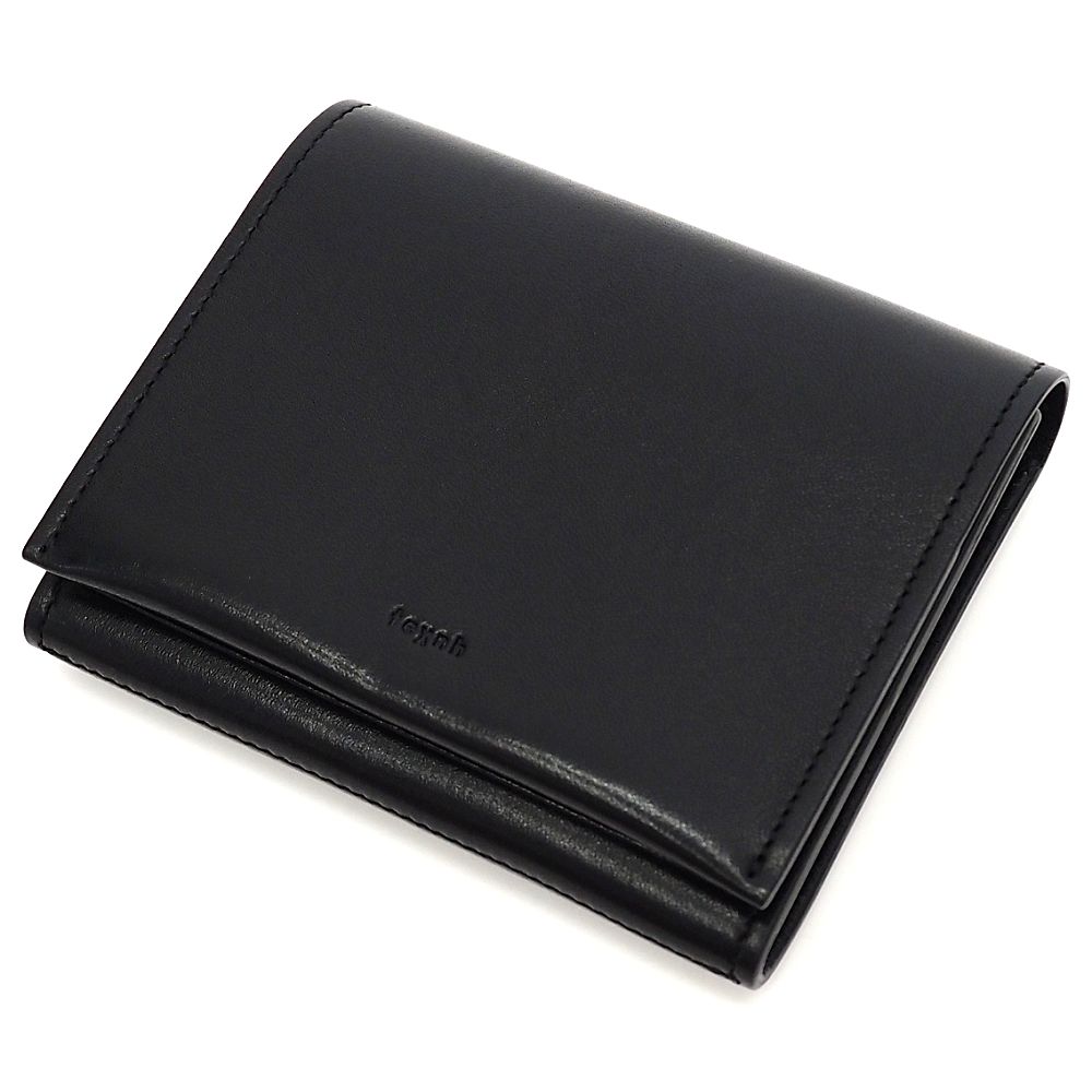 未使用品 texnh POCKET WALLET レザーウォレット 財布 ブラック 定価28600円 テクネ メンズ 5CH/F06232/KUN24/HM/SYM｜LOOPSTYLE