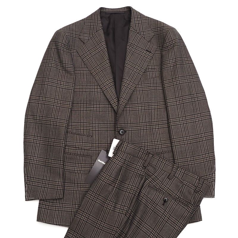 【楽天市場】新品 Aquascutum 3者混 スーツ 【サイズ：A6】 メランジブラウン 定価220000円 ストレッチ 微起毛 アクアスキュータム  メンズ 5WHF/F03383/GJUN24/SYM/HM : LOOPSTYLE