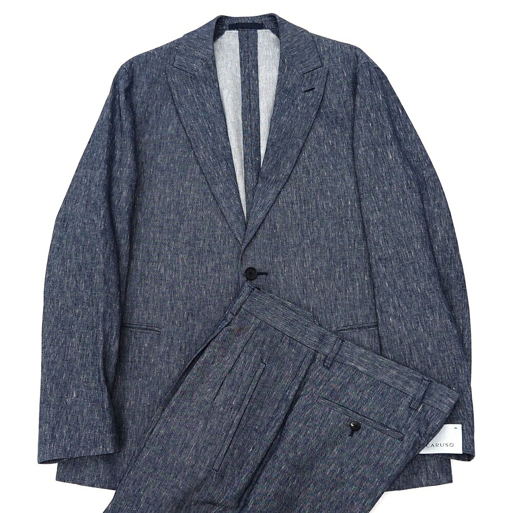 楽天市場】CARUSO / カルーゾ｜コットンデニム2Bセットアップスーツ